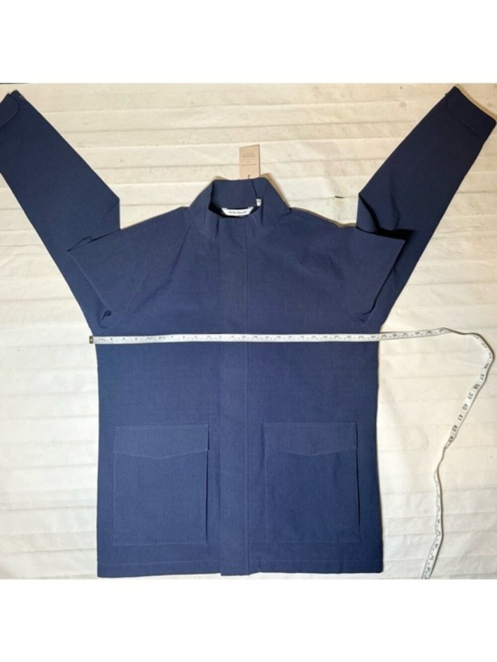 Peter Millar Navy Blue Jacket with Pockets